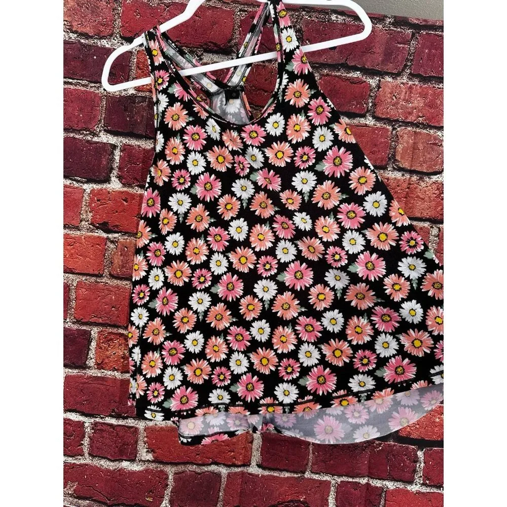 Floral Racerback Tank - Picture 2 of 4